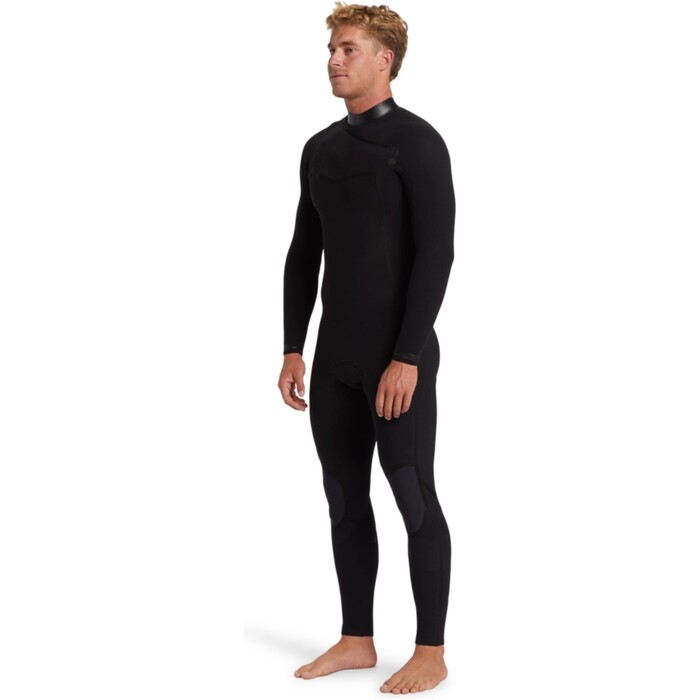 2024 Billabong Mens Revolution Natural 3/2mm Chest Zip Wetsuit ABYW100266 - Black